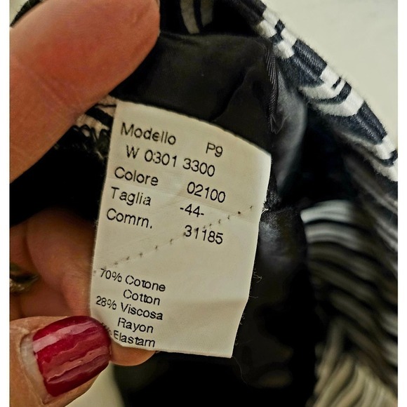 22Maggio by Maria Grazia Severi Navy white Vest. SzSm. Made in Italy. Designer. - Picture 9 of 14